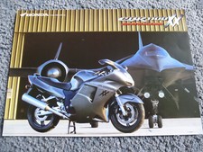 Brochure sheet Honda CBR 1 100 XX Super Blackbird from 1996