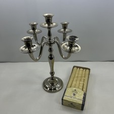 Metal Candelabra 5-Arm Candle