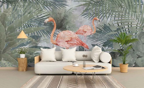 Tropical flamingo plants - tropical,