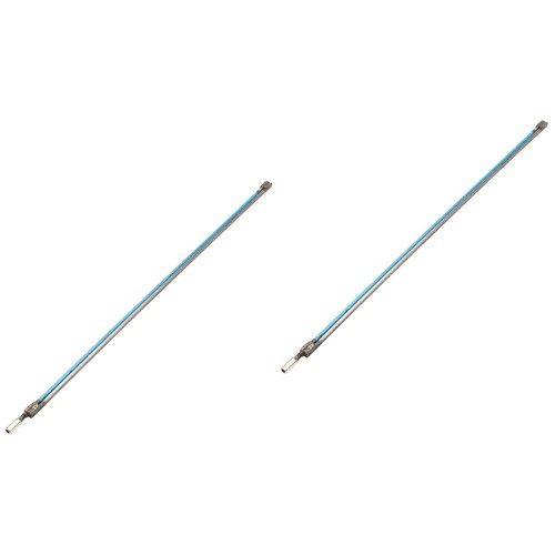 Blue metal guitar truss - metal, rod