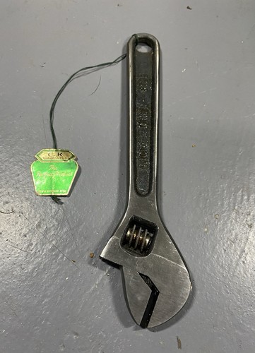 Vintage adjustable spanner - adjustable,