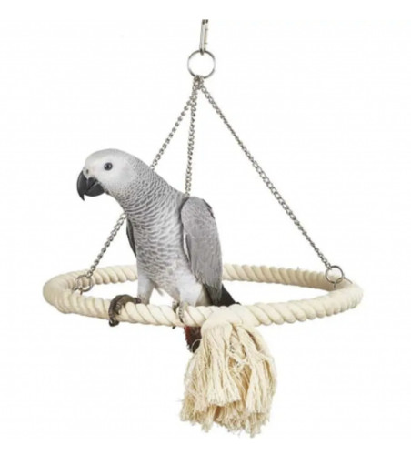 Parrot supplies hanging - parrot-supplies, rope