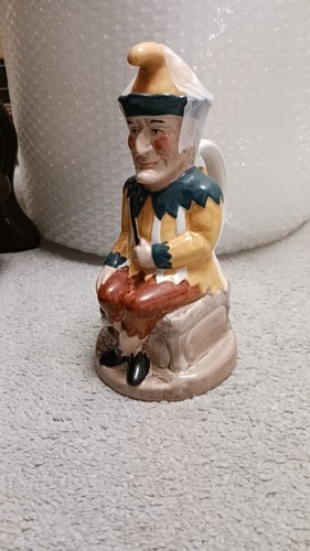 Tony wood toby jug - toby, 'jester'