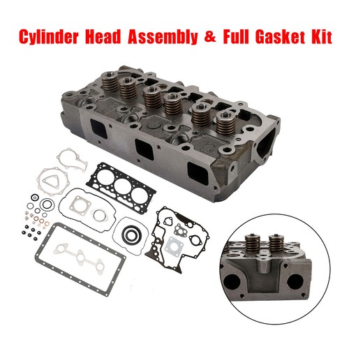 Complete cylinder head with - complete,