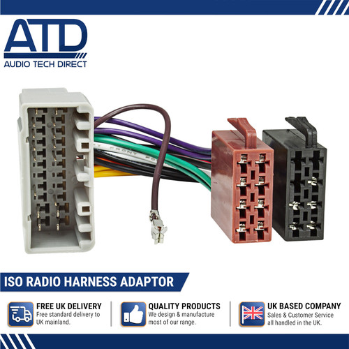 Iso radio adaptor for chrysler - adaptor,