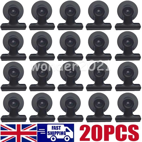 20x magnetic bulldog clips - 20x,