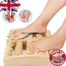 10 Roller Wooden Foot Massager