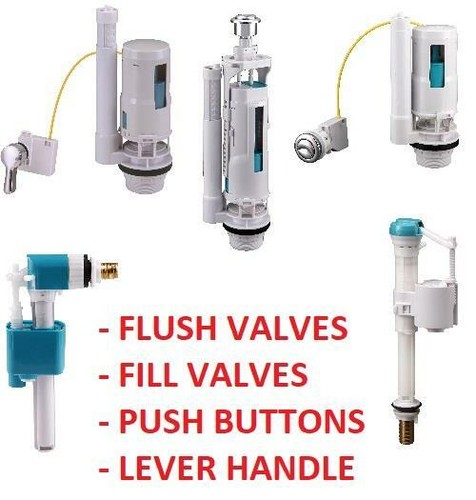 Toilet flush system fill valve - system,