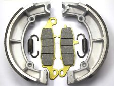 Front Brake Pads Rear Brakes Shoes for Kawasaki Vulcan 800 Classic VN800B 95-05