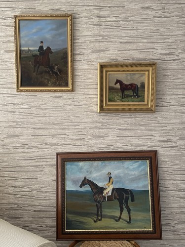 Set horse oil - of,