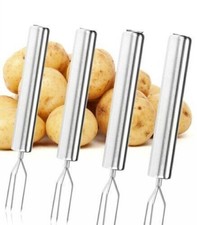 4x jacket potato forks with 3