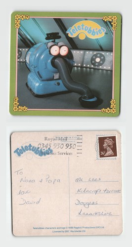 Postcard teletubbies noo - -, noo-noo