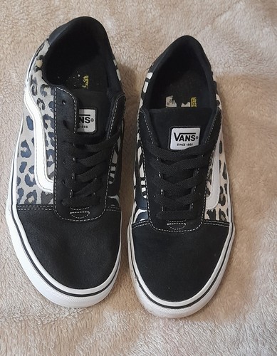 Vans sk8 low leopard - vans, black