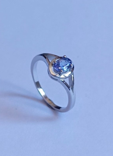 Natural tanzanite solitaire - tanzanite,