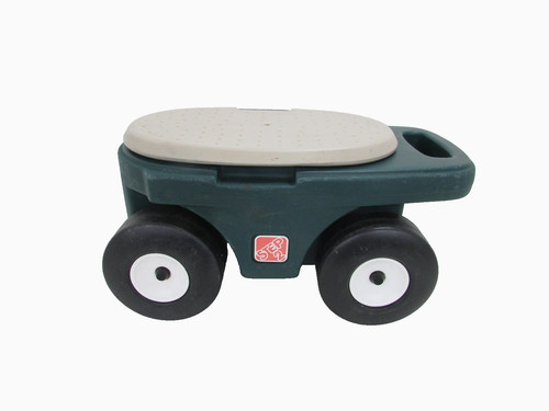 Step rolling garden seat - step,