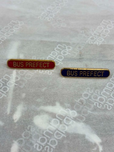 Bus prefect school pin - bus,