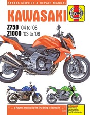 Kawasaki Z750 & Z1000 (2003-2008) Haynes Repair Manual