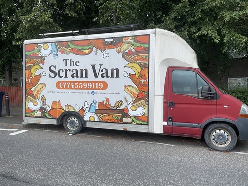 Solar powered catering van - solar,