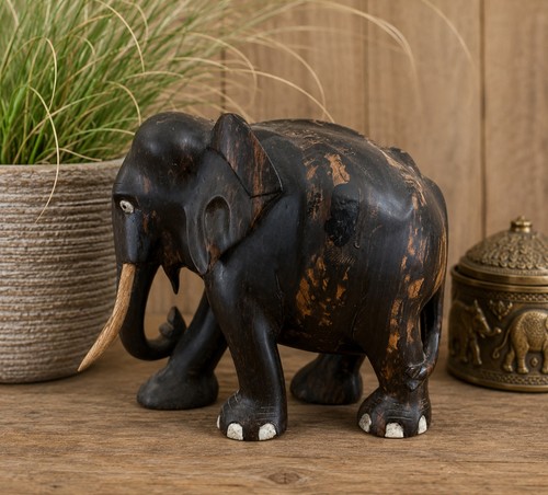 Large vintage hand carved - hand,