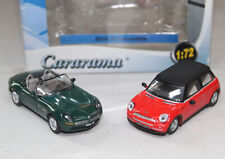 CARARAMA / HONGWELL - BMW SPORTS CARS SET - NEW MINI COOPER / BMW Z8 CONVERTIBLE