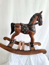 Vintage Hand Carved Carousel