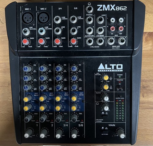 Alto zephyr zmx862 channel - zephyr,