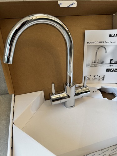 Blanco camia twin lever chrome - camia,