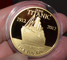 2012 Jersey £5 RMS Titanic