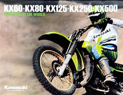 1983 kawasaki kx60 kx80 kx125 - kx60,