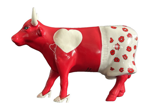 Cow parade figurine las - figurine,