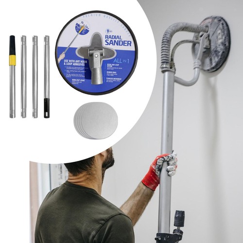 Drywall pole sander with - pole,