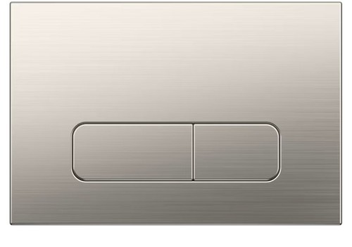Wunderbad push plate brushed - push,