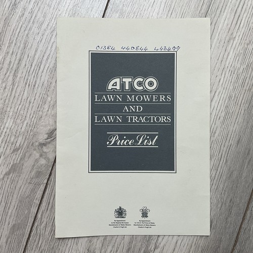 Atco lawn mowers - atco,