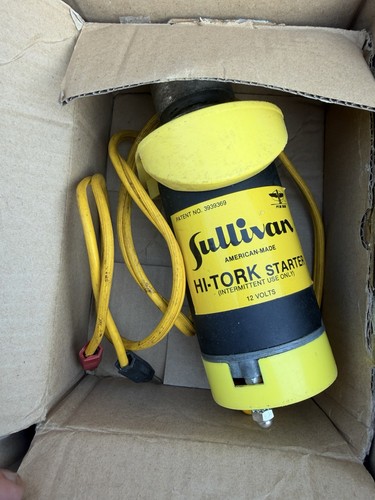 Sullivan tork 12v starter - sullivan,