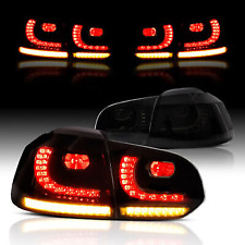 VLAND For Volkswagen VW Golf 6 MK6 LED Tail Lights Assembly 2008-2013 w/Dynamic