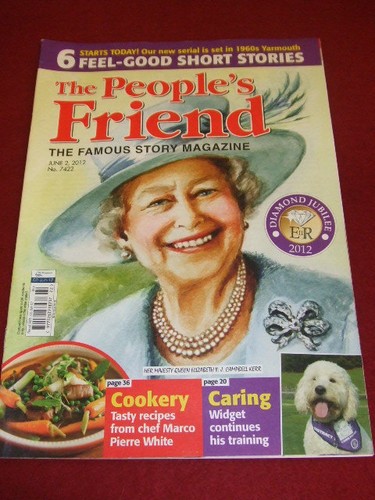 The peoples friend hm - friend, queen