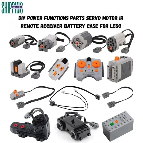 Diy power functions - power, parts