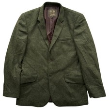 Musto Tweed Blazer Jacket Green L