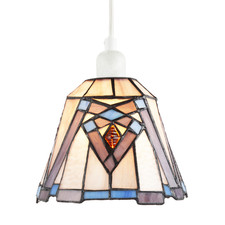 Art Deco Tiffany Glass Pendant