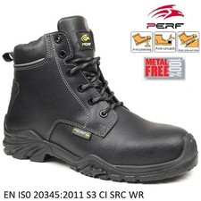Men Leather Waterproof Safety