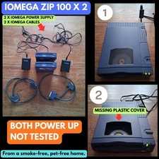 2 x Iomega Zip 100 External