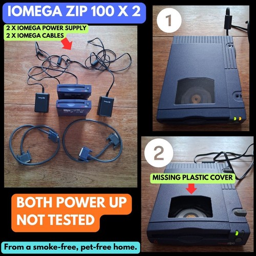 Iomega zip 100 external - x,