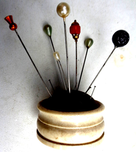 Antique victorian hat pin - antique,