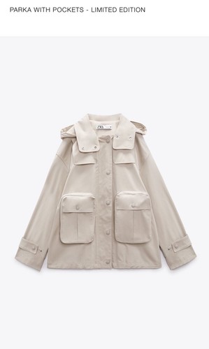 Zara limited edition parka - zara,