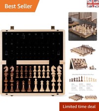 15" Magnetic Wooden Chess Set