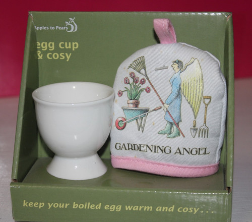 Egg cup and cozy - cup,