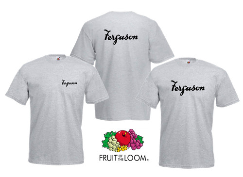 Ferguson script tractor logo - script,