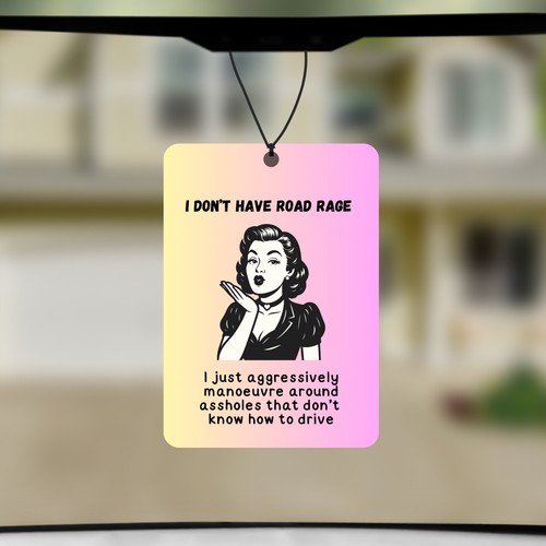 Novelty car air freshener - novelty,