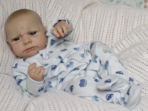 Reborn baby boy doll - baby, ~