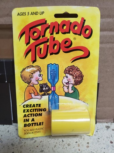 Tornado tube yellow - yellow, vintage